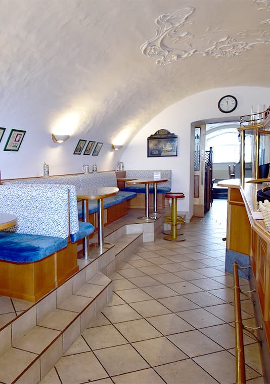 Stadtcafe Innenbereich Bar